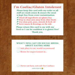 Easy Eat Out Cards