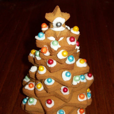 Goodness Me gluten free Christmas cookie trees